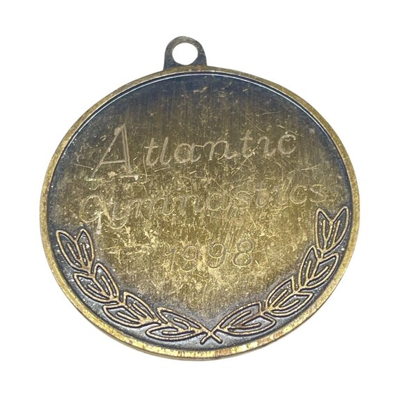 Vintage 1998 Atlantic Gymnastics Bronze Medal Commemorative Collectible - Picture 3 of 8
